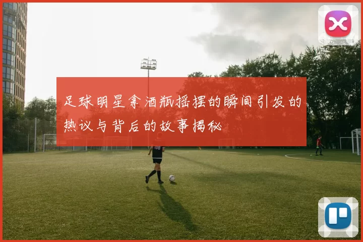 足球明星拿酒瓶摇摆的瞬间引发的热议与背后的故事揭秘